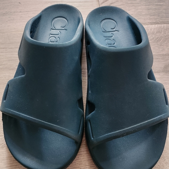 Chaco Chillos Men's Rubber Slides Sandals NWOT 10" Size 7.5 - Picture 2 of 9